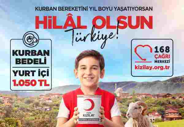 Kızılay’a Kurban Bağışı “Helal Olsun”