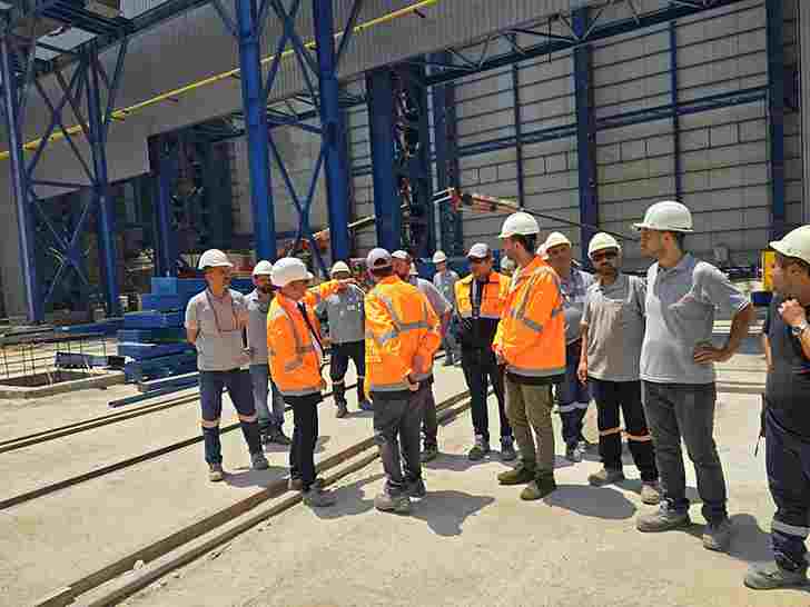 Vertra Steel Fabrikası İnşaatında Sona Doğru