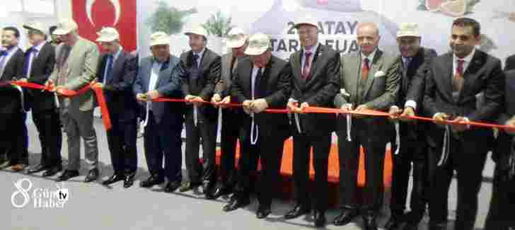Hatay Tarım Fuarı Açıldı