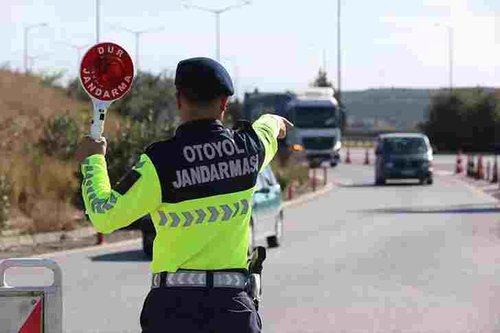 Hatay’da Cayrokopterli Trafik Denetimi