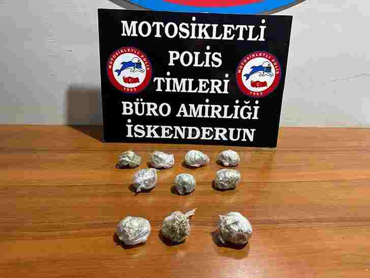 İskenderun’da Uyuşturucu Operasyonu