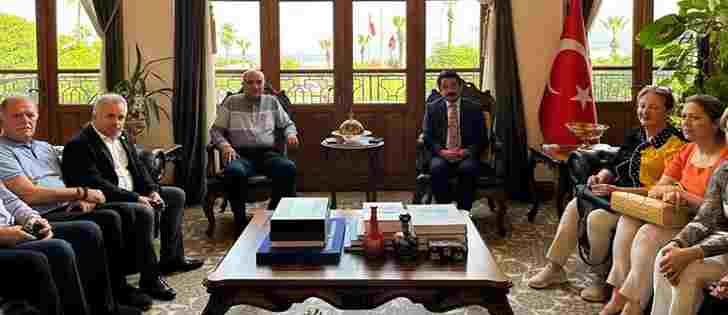 İSDER Yönetiminden Kaymakam Demiryürek’e Ziyaret