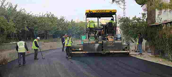 Mızraklı Mahallesi’ne Beton Asfalt