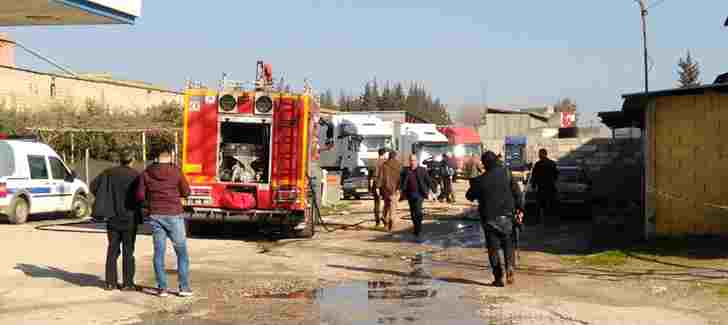 Reyhanlı’da LPG İstasyonu Yakınına Roket Düştü