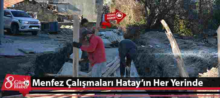 Menfez Çalışmaları Hatayın Her Yerinde