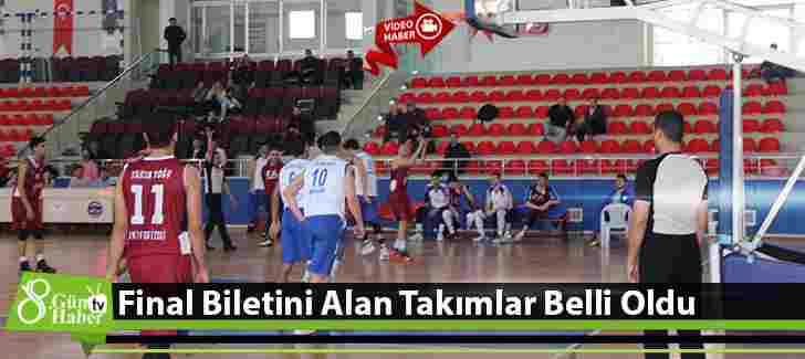 İskenderunda Final Biletini Alan Takımlar Belli Oldu