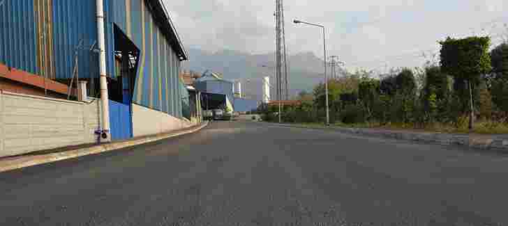 Payas OSB Yolları Beton Asfaltla Sağlamlaştırıldı