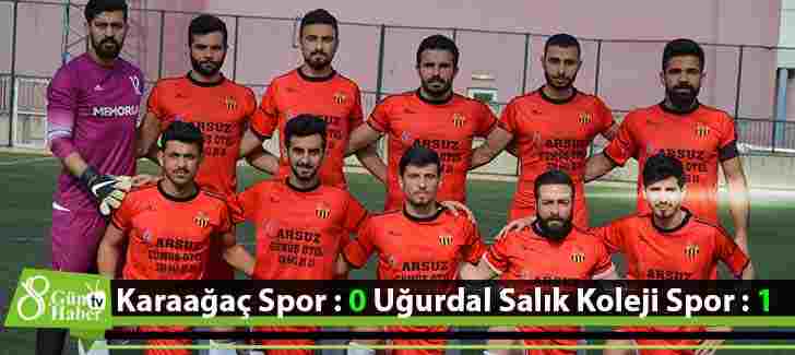 Karaağaç Spor : 0 Uğurdal Salık Koleji Spor : 1