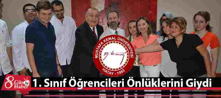Tıp Fakültesi 1. Sınıf Öğrencileri Önlüklerini Giydi