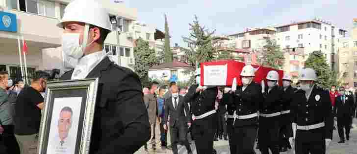 Polis Memuru Son Yolculuğuna Uğurlandı