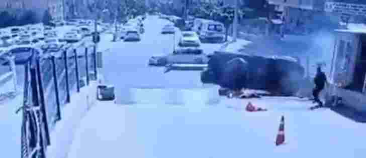 Şanlıurfa’da Zırhlı Araç Devrildi  Hassa’lı Polis Şehit Oldu