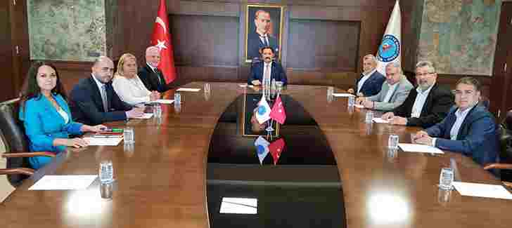 Hatay Vali’si Mustafa Masatlı  İTSO’da