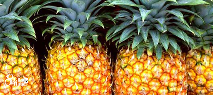 Ananas: Vücudunuzdaki toksinlerin atılmasına yardımcı oluyor.