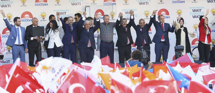 Cumhurbaşkanı Erdoğan, Hatay Mitingine Katıldı