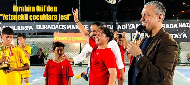  Belen Belediye Başkanı İbrahim Gül’den “Yetenekli çocuklara jest”