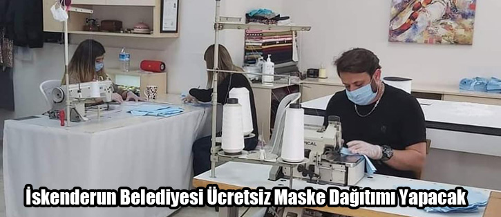 İskenderun Belediyesi Ücretsiz Maske Dağıtımı Yapacak