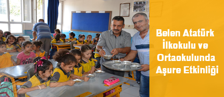 Belen Atatürk İlkokulu ve Ortaokulunda Aşure Etkinliği