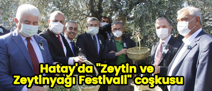 Hatay'da 'Zeytin ve Zeytinyağı Festivali' coşkusu