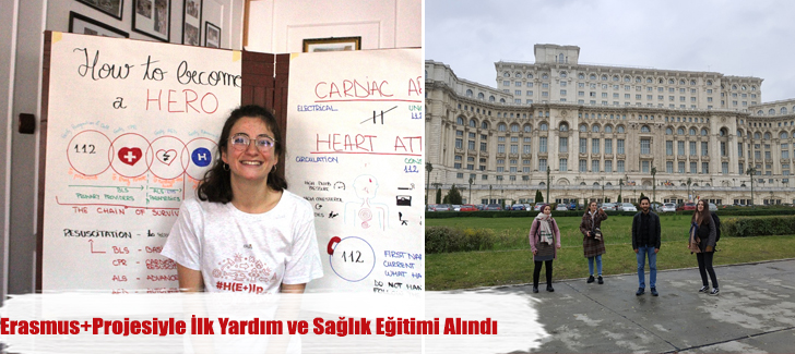 Erasmus+Projesiyle İlk Yardım ve Sağlık Eğitimi Alındı