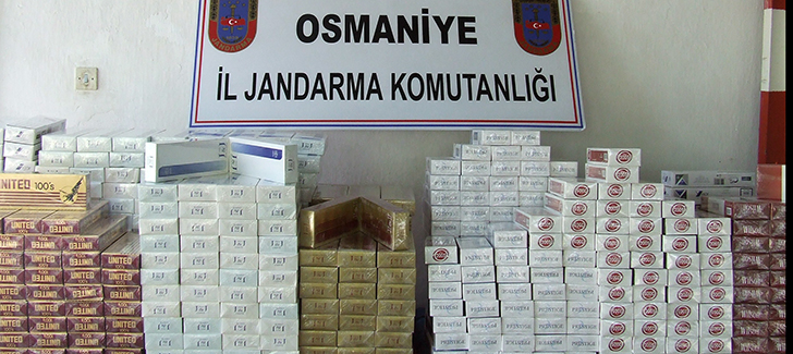Sigara kaçakçısına 10 bin 360 lira idari para cezası 