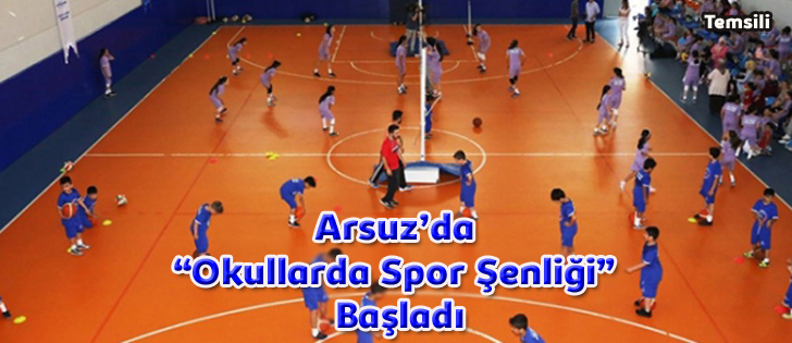Arsuz’da “Okullarda Spor Şenliği” Başladı