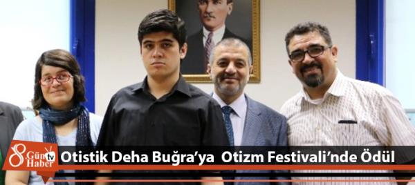 Otistik Deha Buğra, Dünya Otizm Festivali'nde Ödül Alacak..