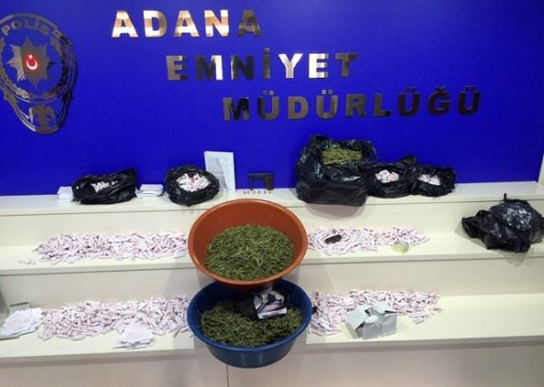 Adana'da Uyuşturu Operasyonu:14 Gözaltı