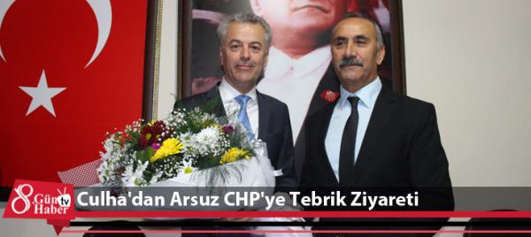 Culha'dan Arsuz CHP'ye Tebrik Ziyareti