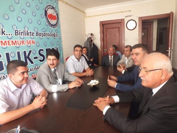 AK Parti Gaziantep Milletvekili Adaylarından Sağlık-Sen'e Ziyaret