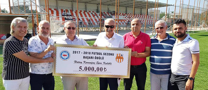 Karaağaç Spor'a 5 Bin Tl Başarı Ödülü