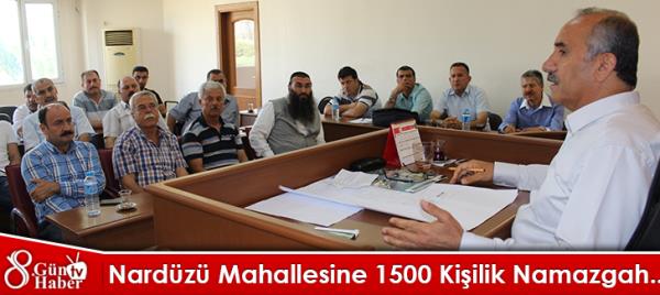 Nardüzü Mahallesine 1500 Kişilik Namazgah..