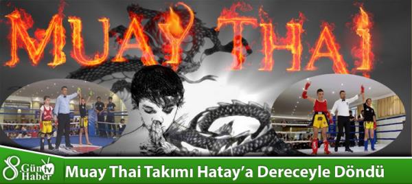 Muay Thai Takımı Hataya Dereceyle Döndü