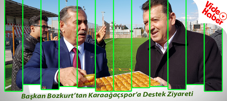 Başkan Bozkurttan Karaağaçspora Destek Ziyareti
