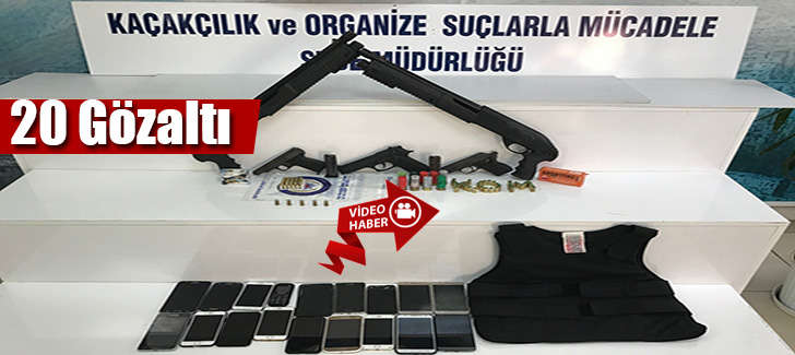  Hatay ve Ankara'da çete operasyonu: 20 gözaltı