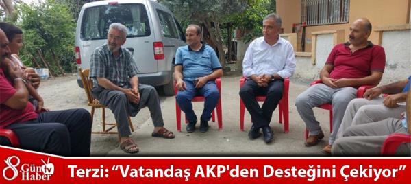 Terzi: 'Vatandaş AKP'den Desteğini Çekiyor