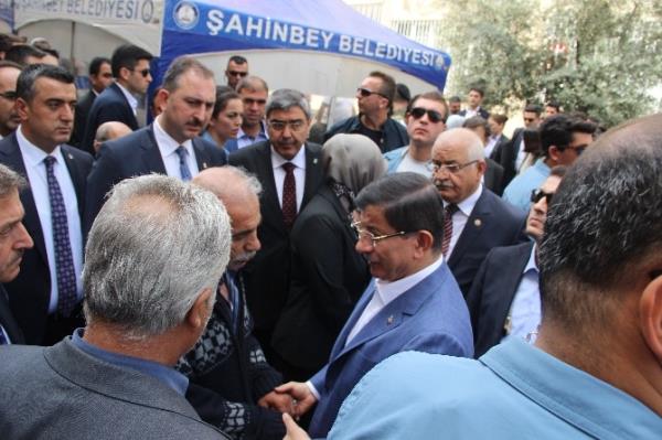 Başbakan Davutoğlu, Gaziantep'te