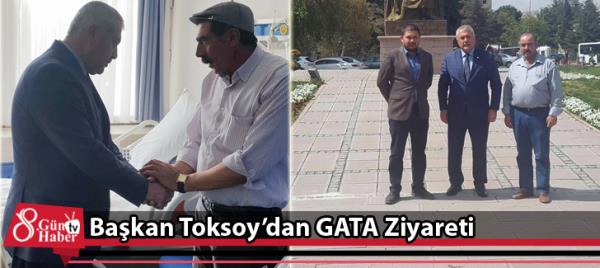 Başkan Toksoy'dan GATA Ziyareti
