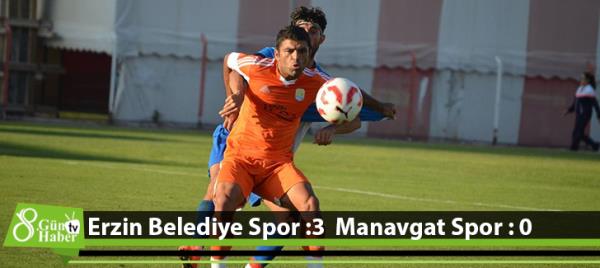 Erzin Belediye Spor :3  Manavgat Spor : 0