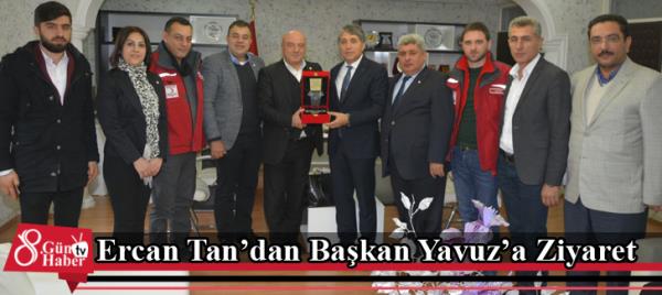 Ercan Tandan Başkan Yavuza Ziyaret