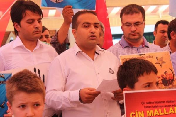 Doğu Türkistan Müslümanları İçin Gıyabi Cenaze Namazı Kılındı