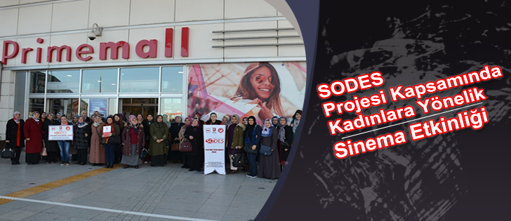 SODES Projesi Kapsamında Kadınlara Yönelik Sinema Etkinliği