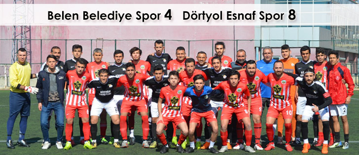 Belen Belediye Spor 4 Dörtyol Esnaf Spor 8