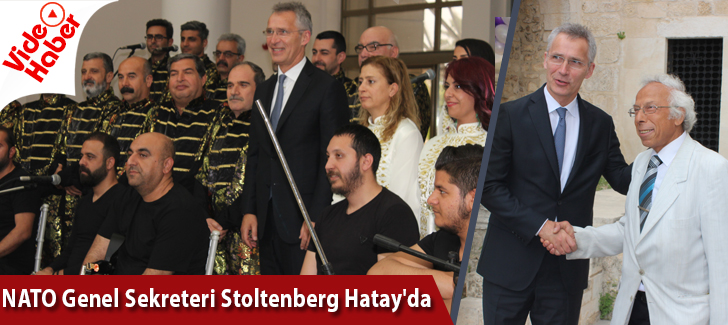 NATO Genel Sekreteri Stoltenberg Hatay'da
