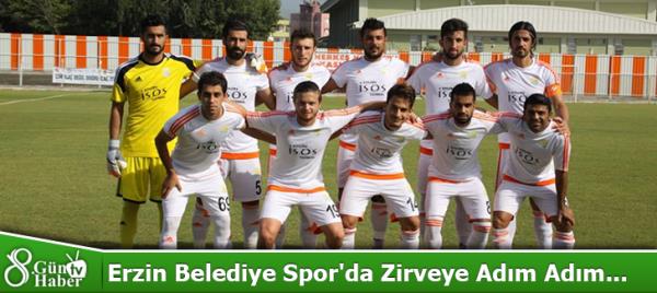 Erzin Belediye Spor'da zirveye adım adım...