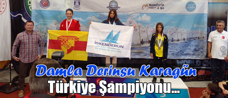 Damla Derinsu Karagün Türkiye Şampiyonu