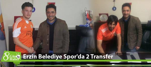 Erzin Belediye Spor'da 2 Transfer