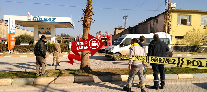  Reyhanlı'da LPG İstasyonu Yakınına Roket Düştü