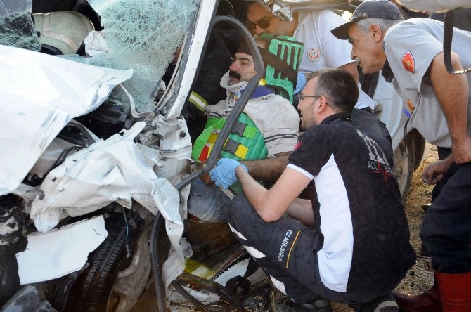 Gaziantep'te Kaza: 1 Ölü, 4 Yaralı