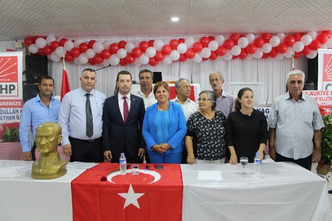 CHP Ceyhan İlçe Başkanlığına Kadir Aydar Yeniden Seçildi