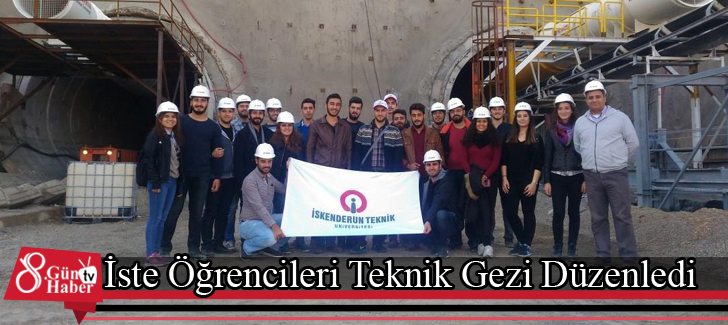 İste Öğrencileri Teknik Gezi Düzenledi
